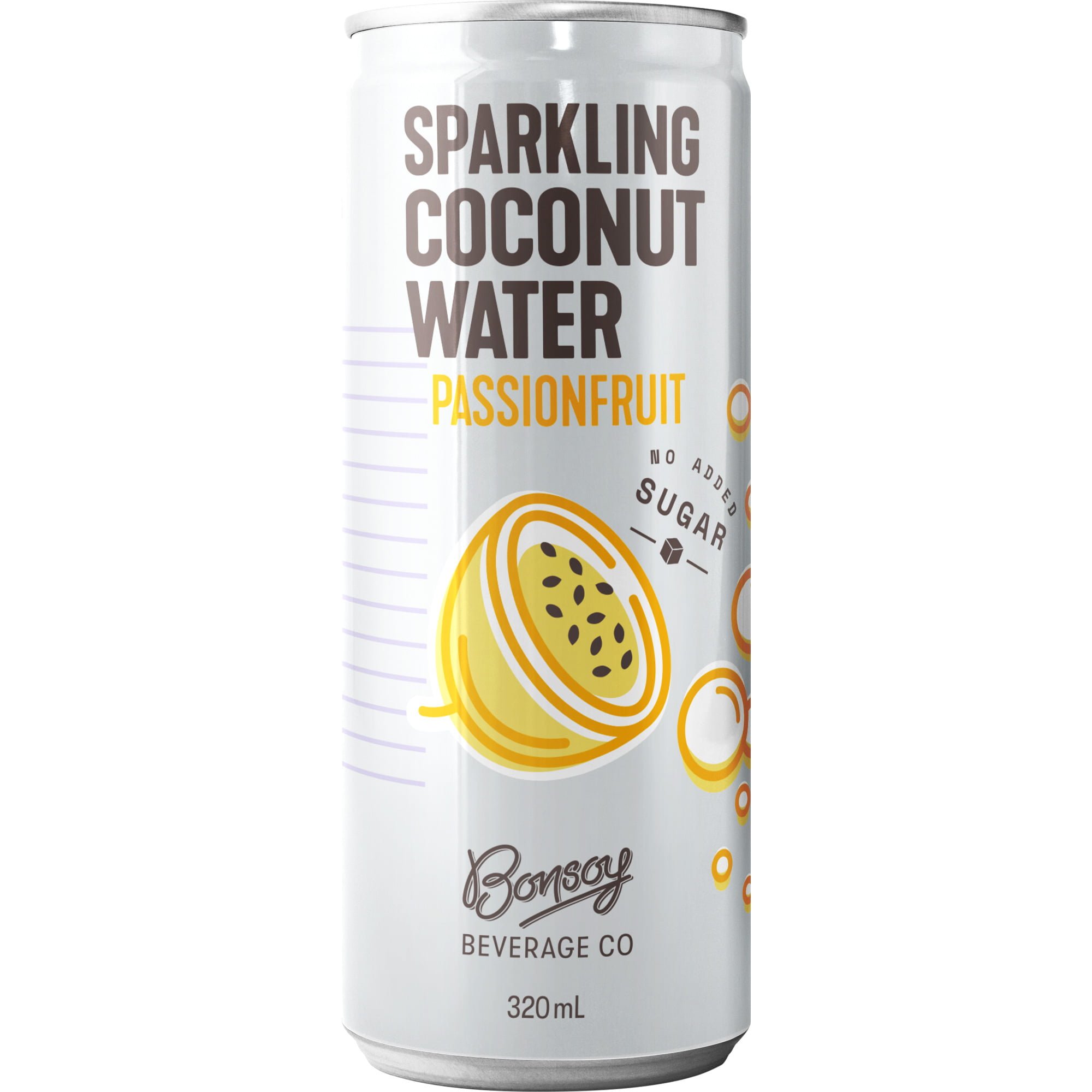 Passionfruit Sparkling Coconut Water Spiral Foods