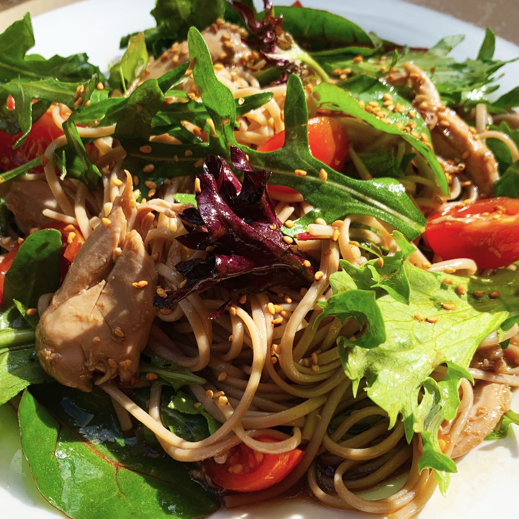 Buckwheat Noodle Salad Spiral Foods