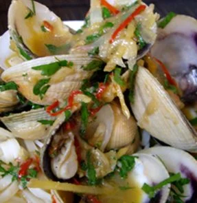 Chilli, Mirin & Dashi Clams