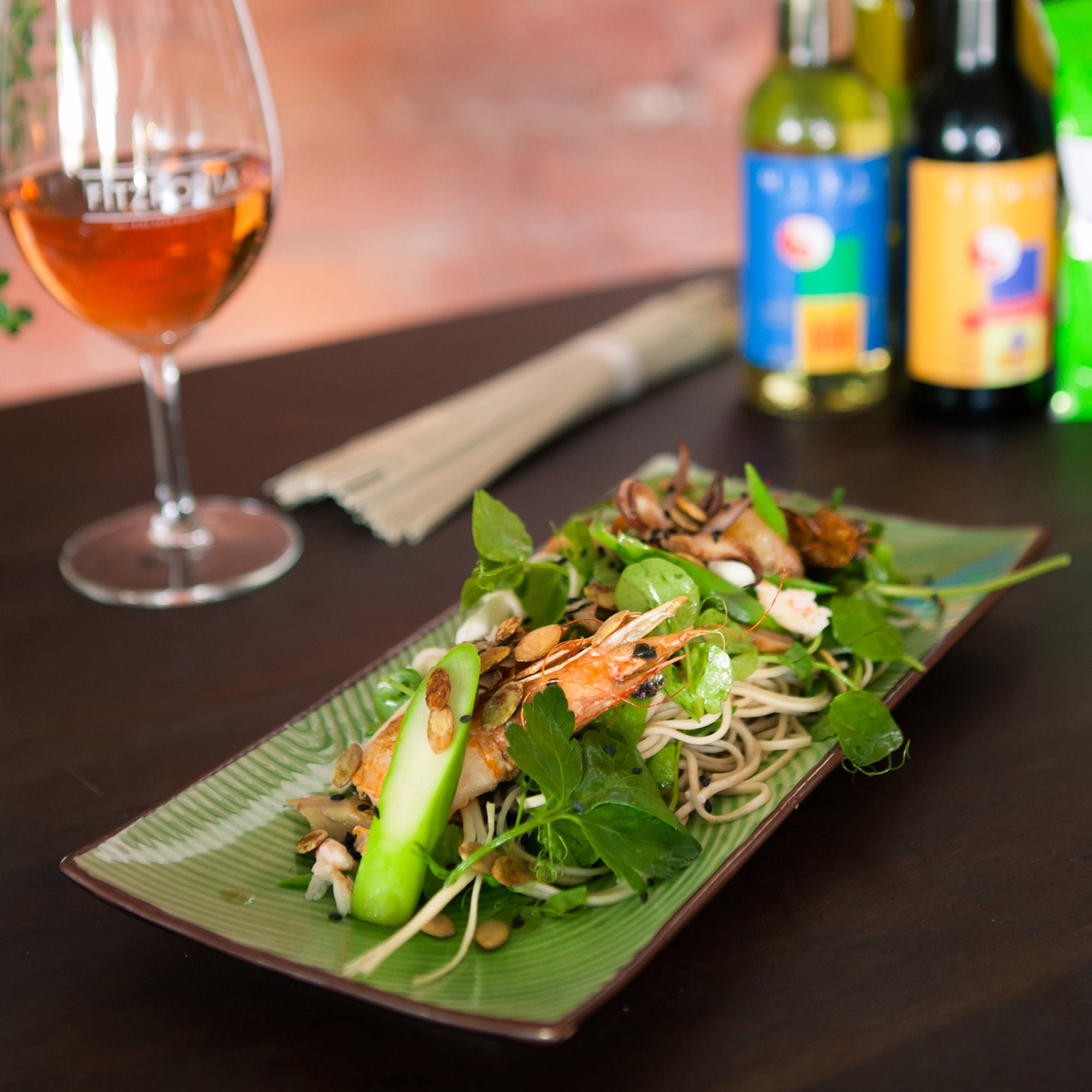 Mirin & Tamari Dressed Seafood Salad