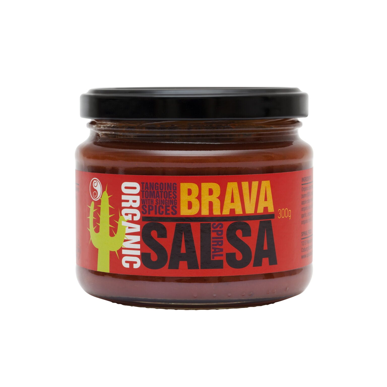 Brava Salsa Spicy Sauce Spiral Foods 