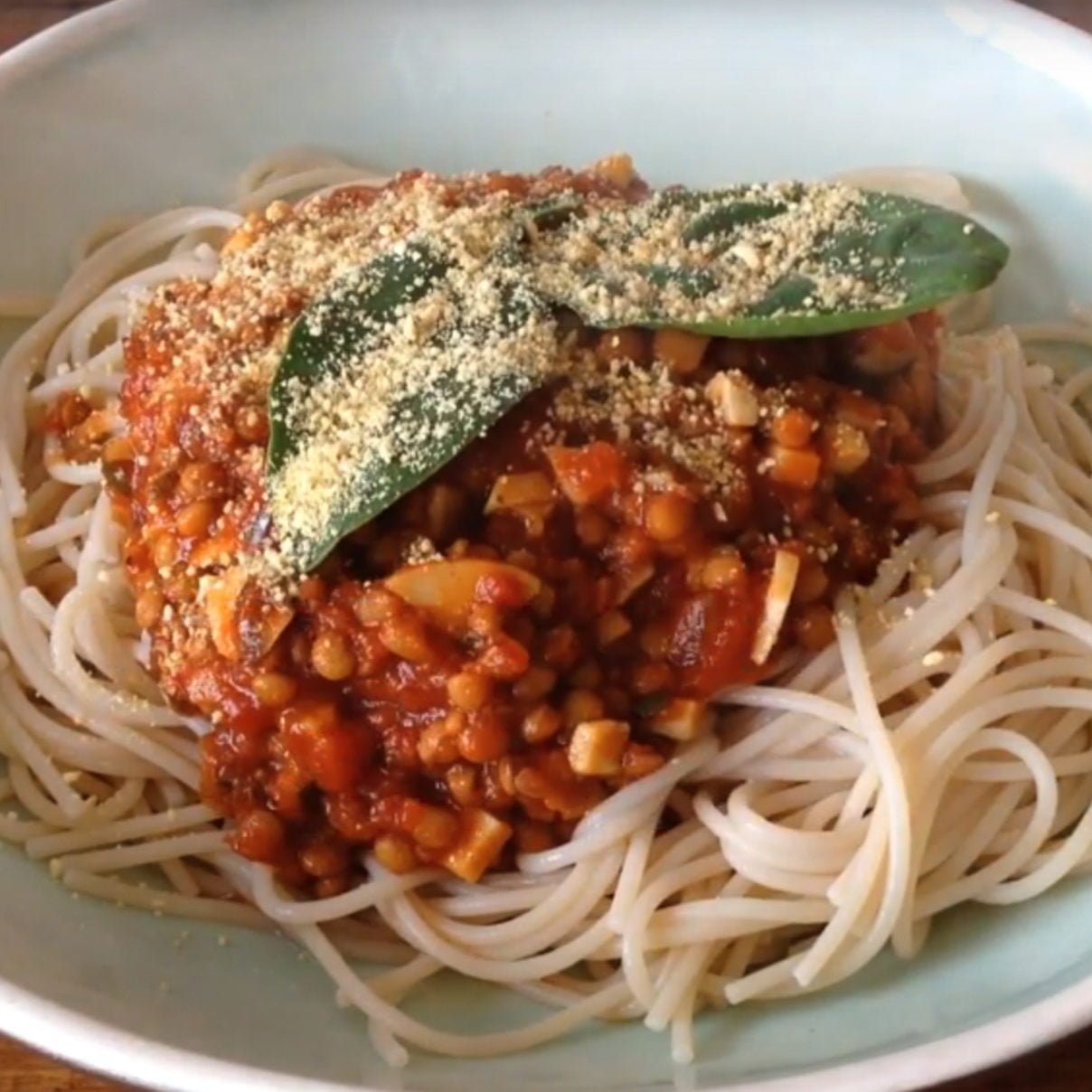 Lentil Bolognese