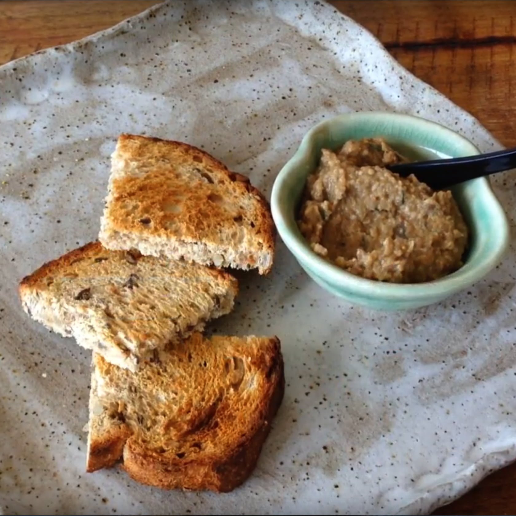 Lentil Shiitake Mushroom Pate Spiral Foods