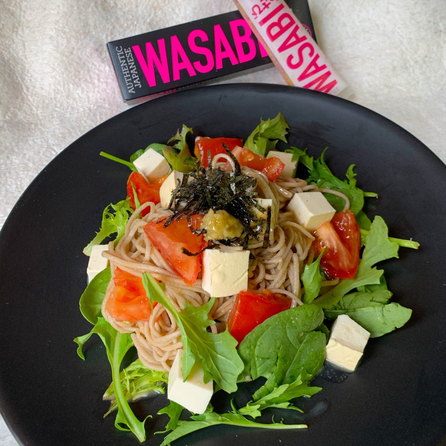 Soba Salad with Wasabi Dressing Spiral Foods