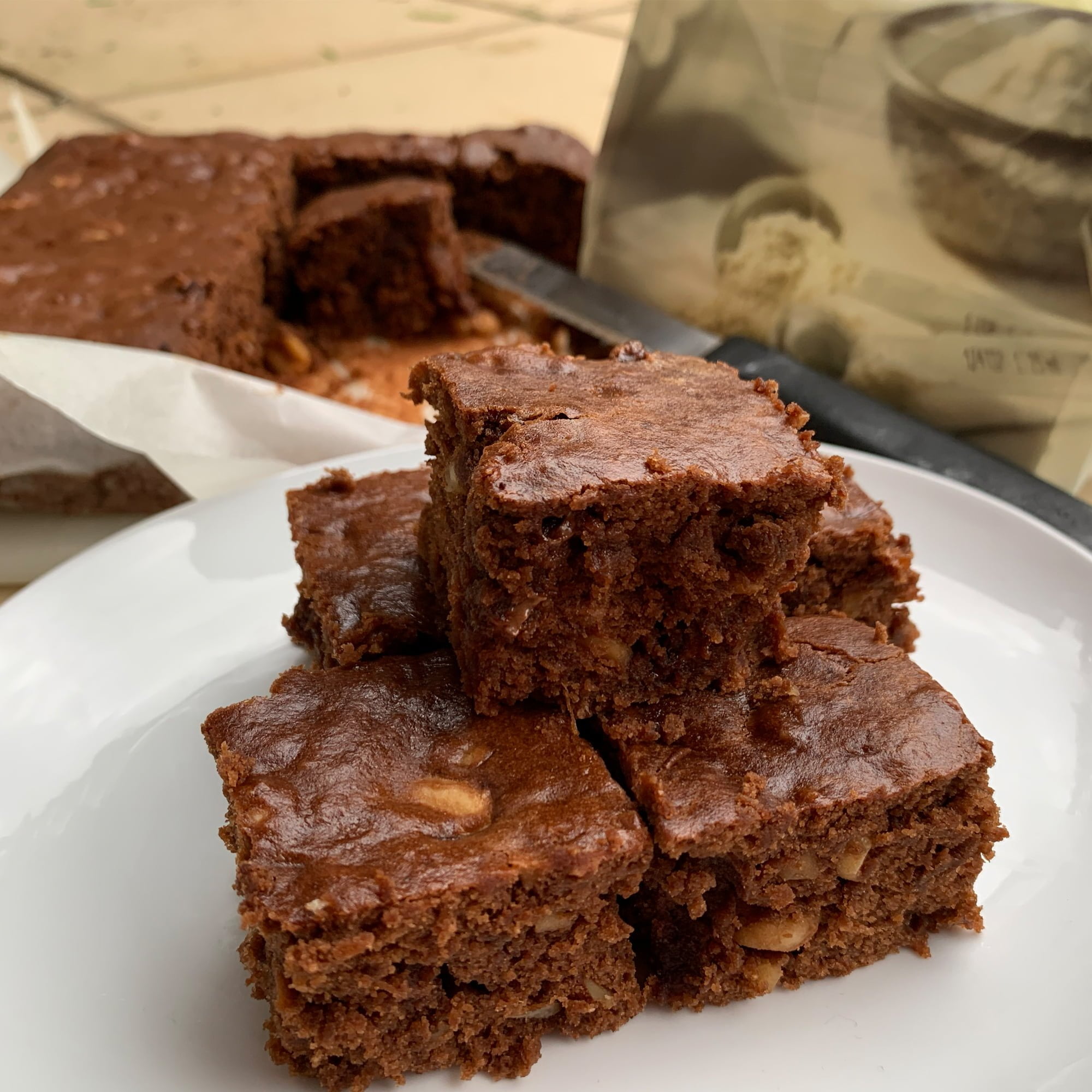 Sweet Potato Tahini Brownies Spiral Foods