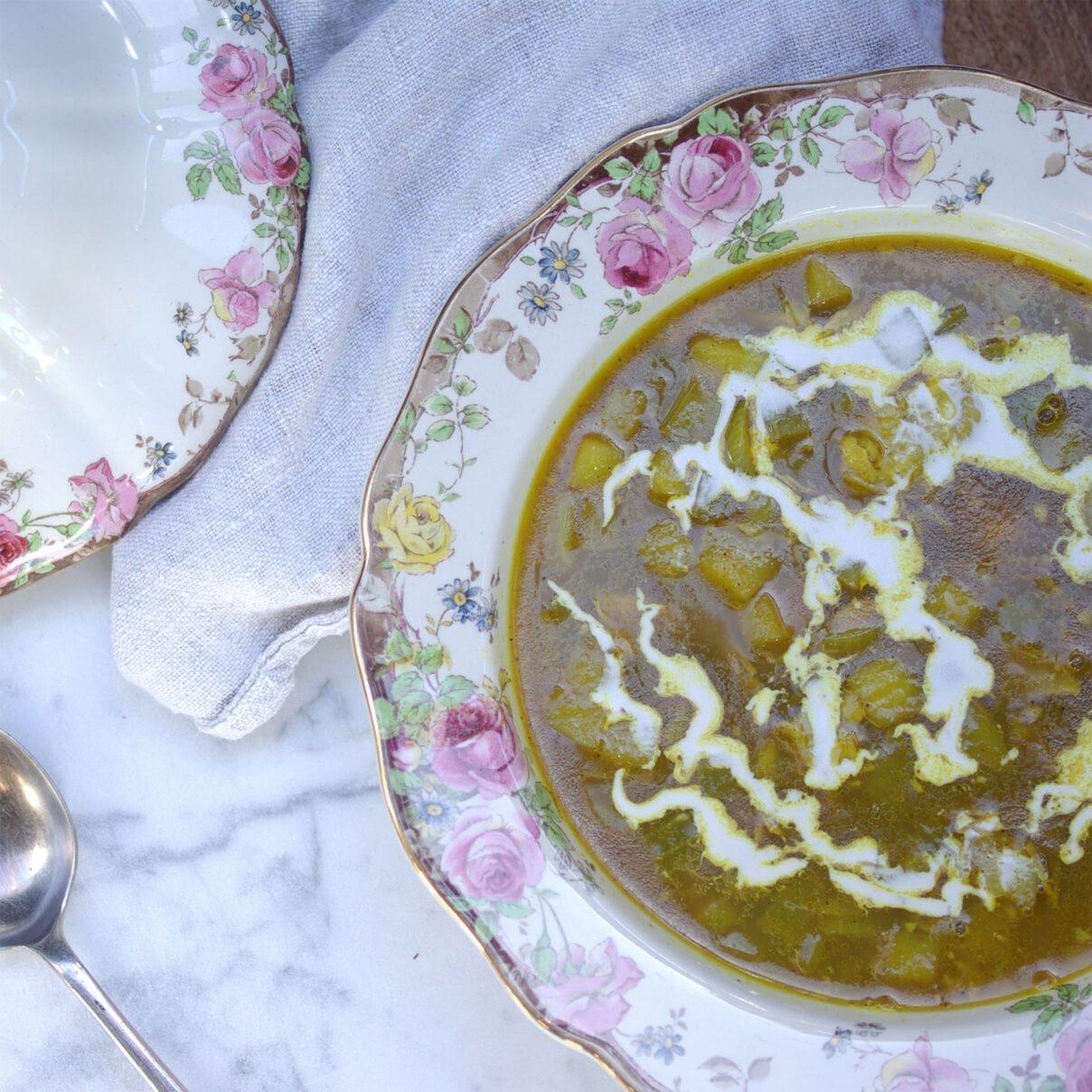 Coconut Curry Chicken Soup