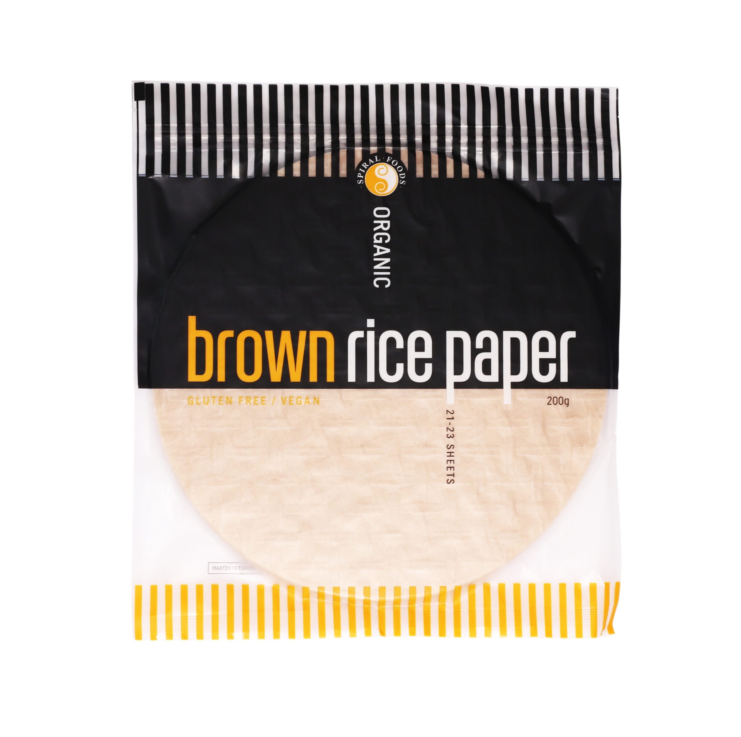 Organic Brown Rice Paper - Spiral Foods