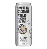 bonsoy sparkling coconut water organic natural