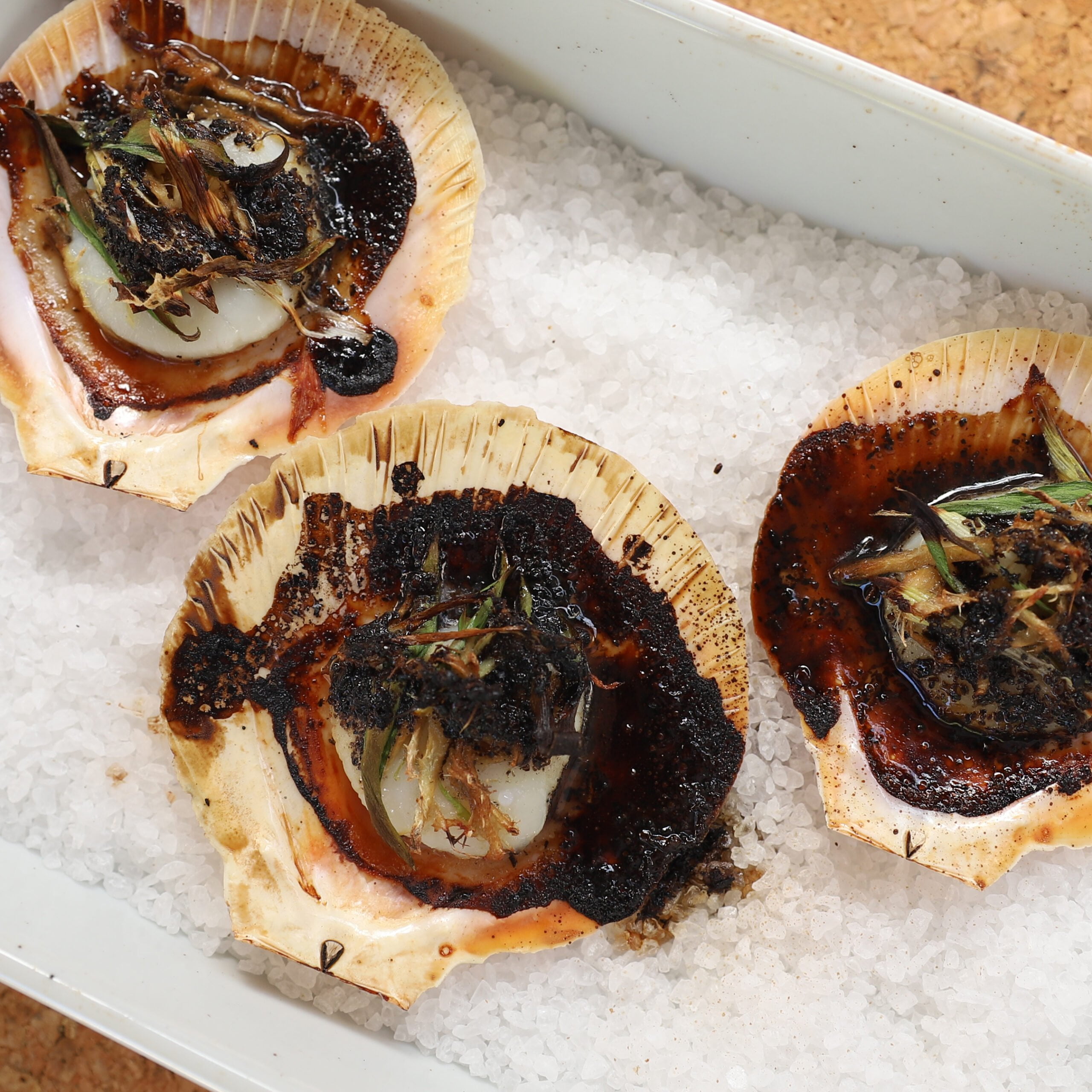 Baked Scallops with Umami Sauce Spiral Foods
