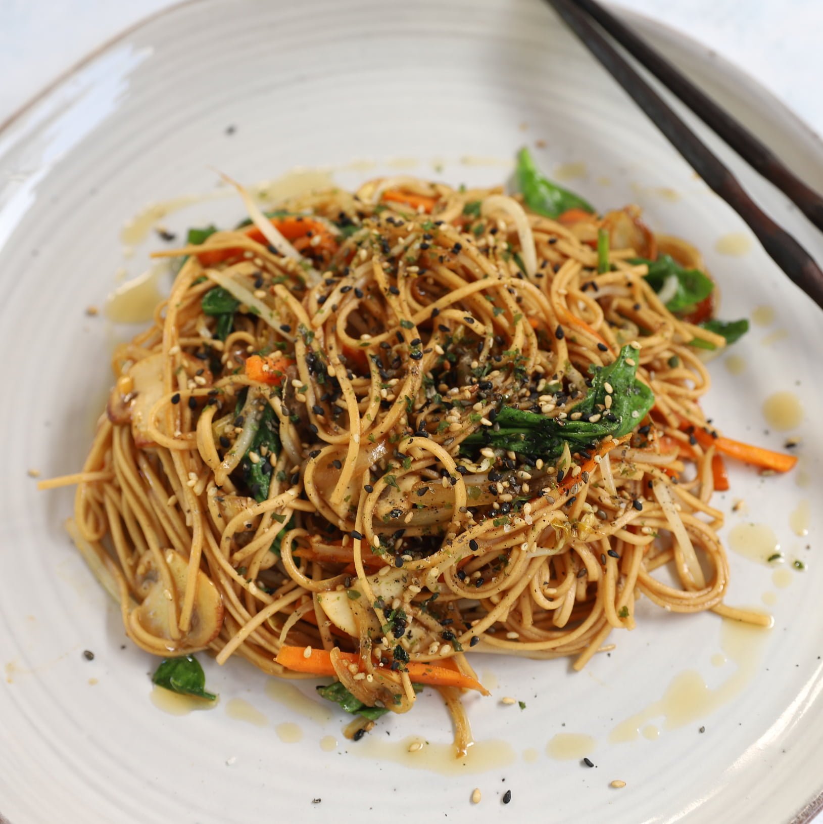 Soba Noodles With Umami Sauce - Spiral Foods