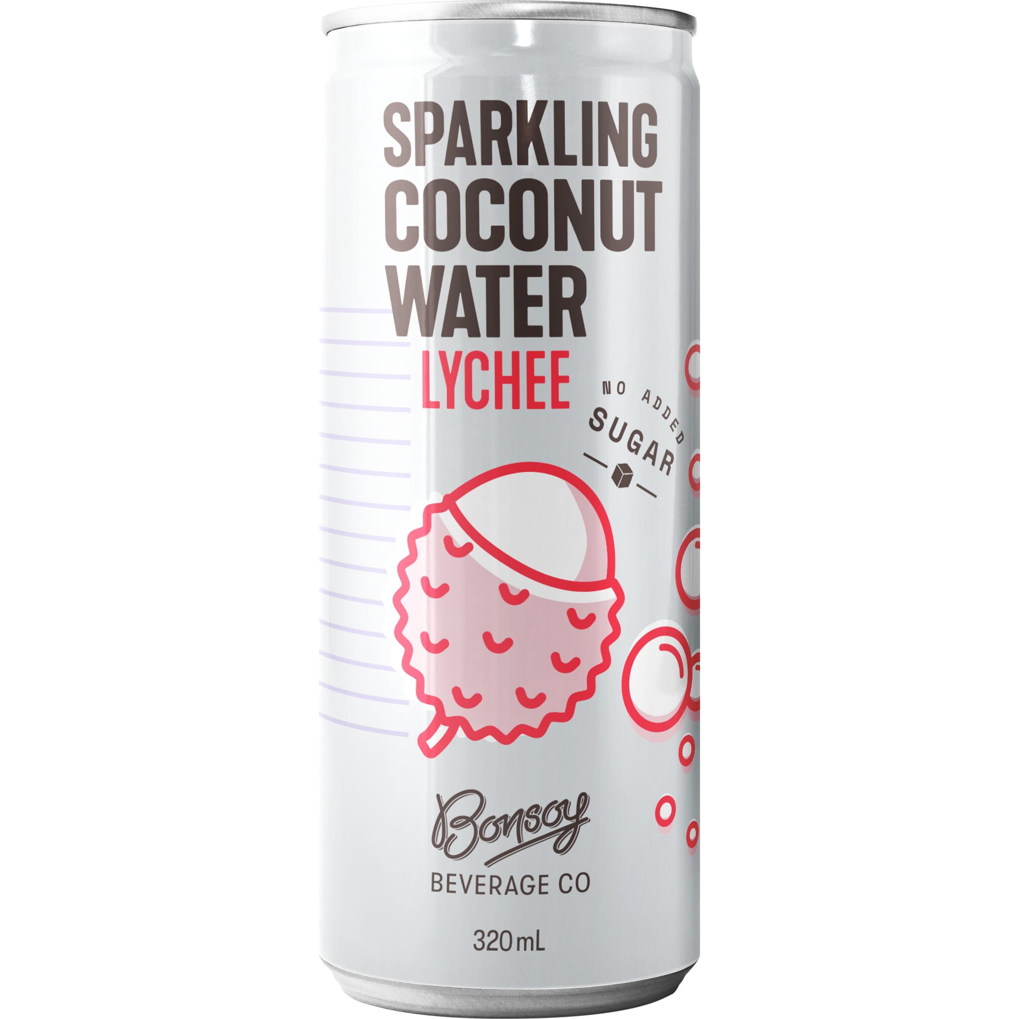Lychee Sparkling Coconut Water Spiral Foods