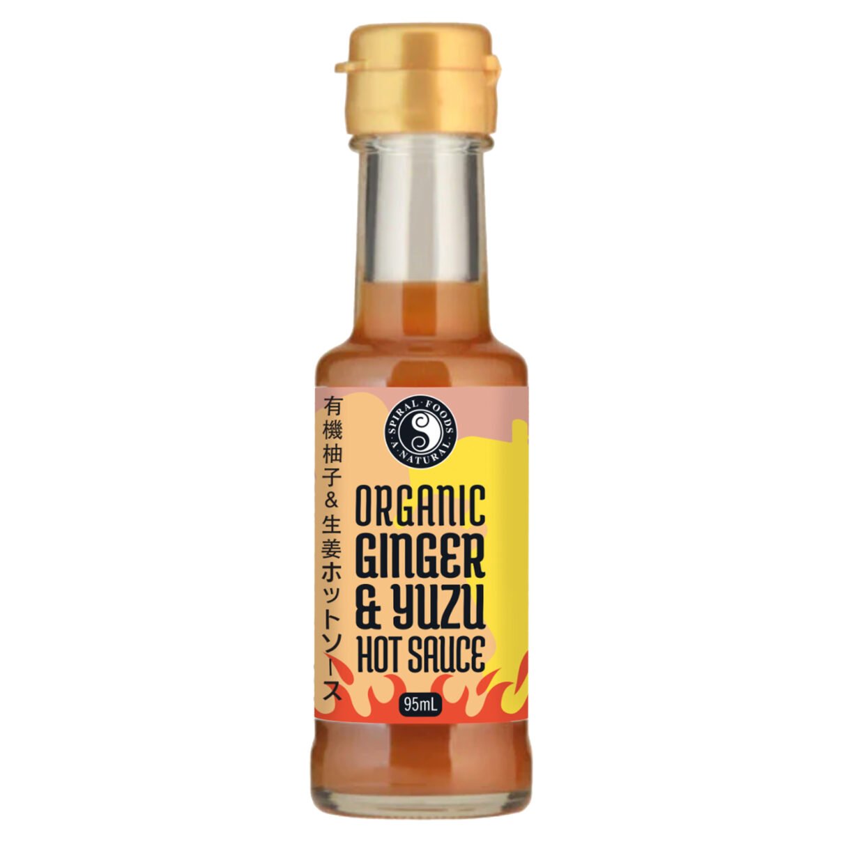 Organic Ginger And Yuzu Hot Sauce Spiral Foods