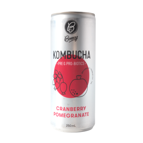 Bonsoy Cranberry Pomegranate Kombucha