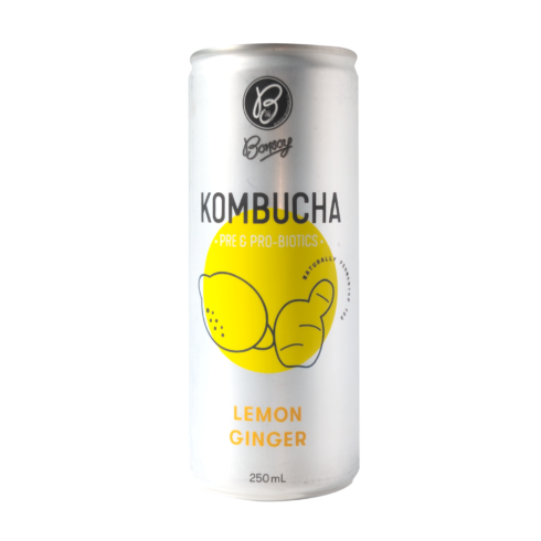 Bonsoy Lemon and Ginger Kombucha